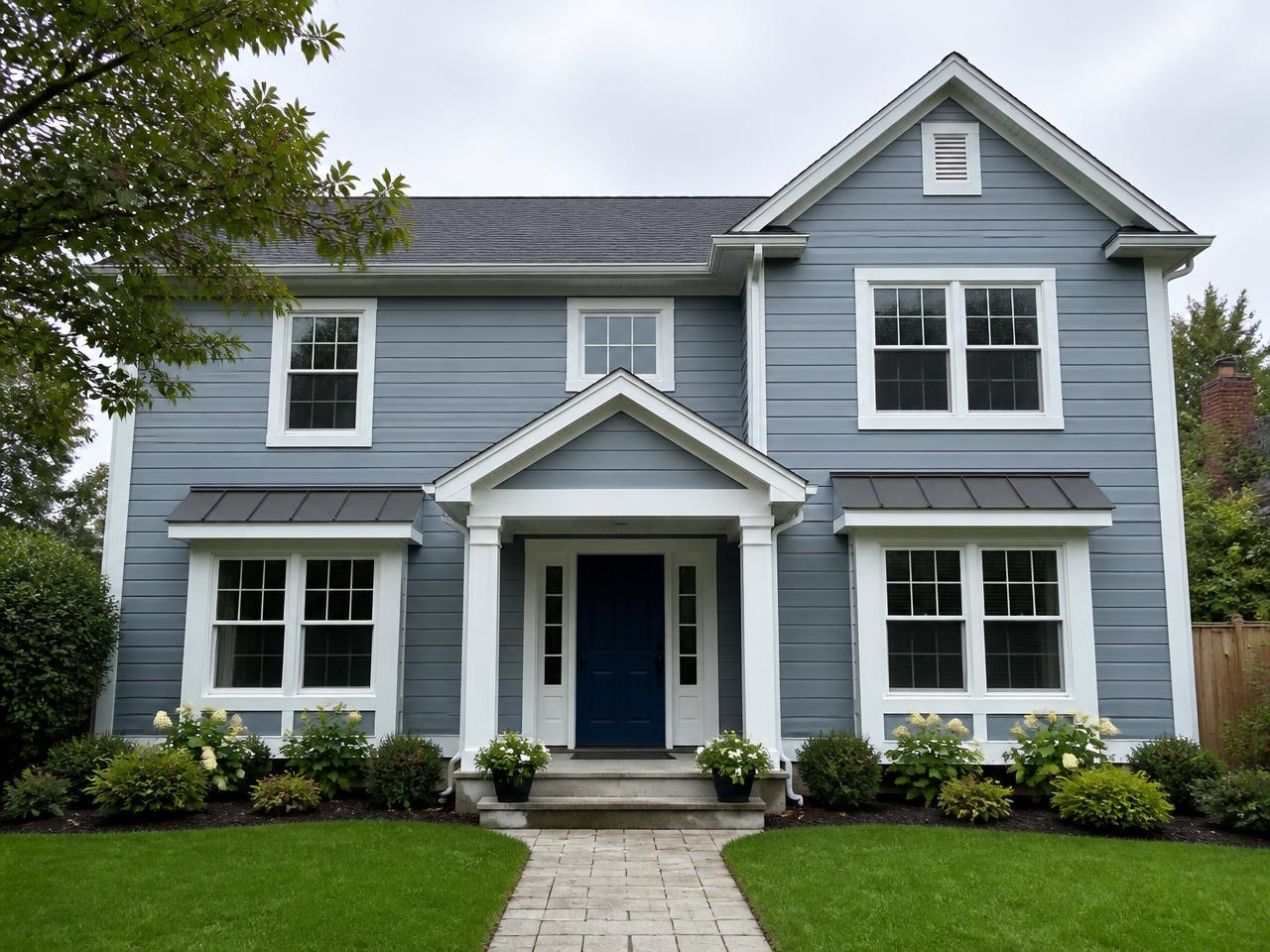 After: Full Exterior Repaint in Oregon, IL